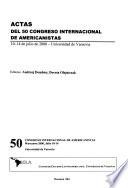Actas Del 50 Congreso Internacional de Americanistas