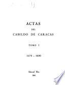 Actas del Cabildo de Caracas