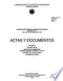 Actas y documentos ... período ordinario de sesiones