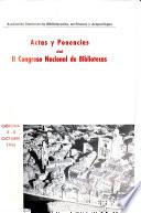 Actas y ponencias