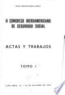 Actas y trabajos