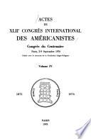 Actes Du XLIIe Congrès International Des Américanistes: Organización social y complementaridad económica en los Andes Centrales