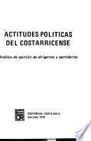 Actitudes políticas del costarricense