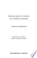 Activismo judicial y derechos de los LGTB en Colombia