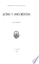 Actos y documentos