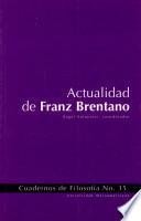 Actualidad de Franz Brentano