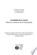 Actualidad de la nación