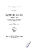 Acuerdos del extinguido Cabildo de Buenos Aires