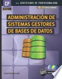 Administración de Sistemas Gestores de BBDD (MF0224_3)