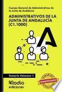 Administrativos de la Junta de Andalucía (C1.1000). Temario. Volumen 1