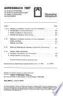 Adreßbuch der Goldstadt Pforzheim, der großen Kreisstadt Mühlacker, der Städte und Gemeinden des Enzkreises