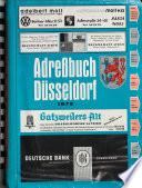 Adressbuch Düsseldorf