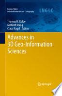 Advances in 3D Geo-Information Sciences