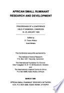 African Small Ruminant Research and Development