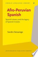 Afro-Peruvian Spanish