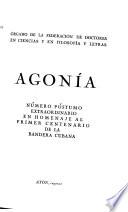 Agonía