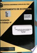 Agregados macroeconómicos y contabilidad nacional
