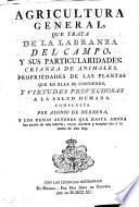 Agricultura general