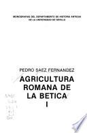 Agricultura romana de la Bética