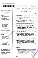 Agronomía