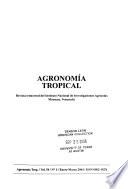 Agronomía tropical
