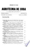 Agrotecnia de Cuba