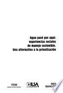 Agua pasó por aquí