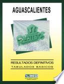 Aguascalientes. Conteo de Población y Vivienda, 1995. Resultados definitivos. Tabulados básicos