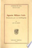 Agustín Millares Carlo