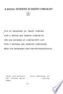 Aims and methods of comparative law