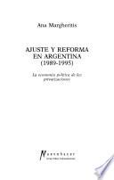 Ajuste y reforma en Argentina (1989-1995)