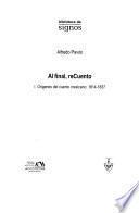 Al final, recuento: Orígenes del cuento mexicano, 1814-1837