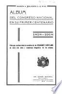 Album del Congreso Nacional en su primer centenario, 1818-1918