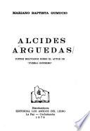 Alcides Arguedas