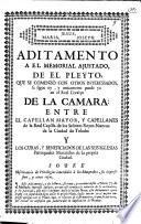 Alegato presentado en el Real Supremo Consejo de la Cámara, en defensa de la congregación de curas y beneficiados de las parroquiales muzaraves de la ciudad de Toledo en el pleyto que contra ellas siguen la Real Capilla de los ... Reyes nuevos de dicha ciudad y el Real Monasterio del Escorial ... sobre si a la dicha Real Capilla tocan y pertenecen los dos novenos que pretende de los diezmos que causan los parroquianos muraraves ...