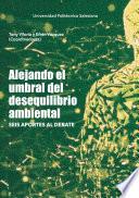 Libro Alejando el umbral del desequilibrio ambiental