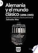 Alemania y el mundo clásico (1896-1945)