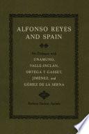 Alfonso Reyes and Spain