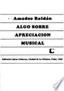 Algo sobre apreciación musical
