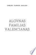 Algunas familias valencianas