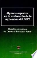 Algunos aspectos en la evaluacion de la aplicacion del COPP