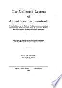 Alle de brieven van Antoni van Leeuwenhoek: 1688-1692