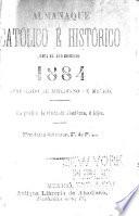 ALMANAQUE CATOLICO E HISTORICO PARA EL ANO BISIESTO 1884 ARREGLADO AL MERIDIANO DE MEXICO