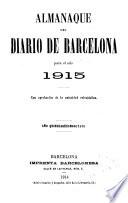 Almanaque del diario de Barcelona