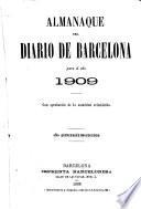 Almanaque del diario de Barcelona para del año ...