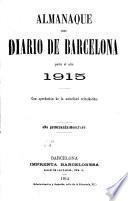 Almanaque del diario de Barcelona para del año ...