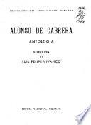 Alonso de Cabrera
