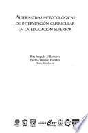 Alternativas metodológicas de intervención curricular en la educación superior