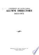 Alumni Directory 1611-1971