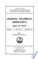 Amazonia colombiana americanista